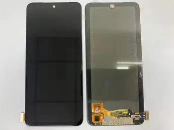 Super AMOLED Opravy Dielov pre Xiao Redmi Poznámka 10 4G Poznámka 10S LCD Displej S Rámom Dotykový Displej Digitalizátorom. Montáž