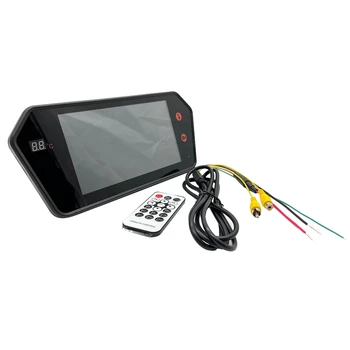 Mp5 Spätné Zrkadlo Displej Cúvaní Monitorovanie Displej Auto Spätnom Zrkadle Monitor Čierny