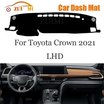 ZUIMI Panel Kryt Dash Mat Dashmat Pre Toyota Crown 2021 LHD RHD Prístrojovej Doske Kryt Pad slnečník