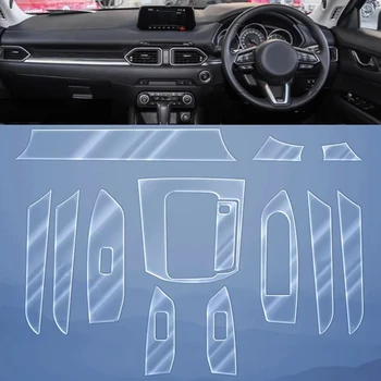 Auto Interiérové Doplnky Pokrytie Nálepky Výbava Svetlé Opravy Membrána TPU Ochranný Film Na Mazda CX-5 CX5 2017-2022 KF
