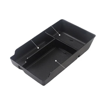 Auto Box ABS Čierne Auto Príslušenstvo Odolné Pre Hyundai Pre IONIQ 5 Náhradné Diely Úložný Box Praktické Použitie