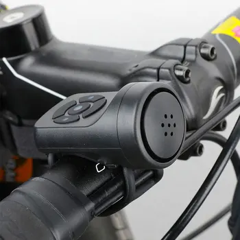 Bicykel Elektrický Zvonček Na Bicykli Montáž Nabíjateľná Bezpečnosti Pripomínať Predné Kolesá Horn Riadidlá Rohy Nástroj Na Koni