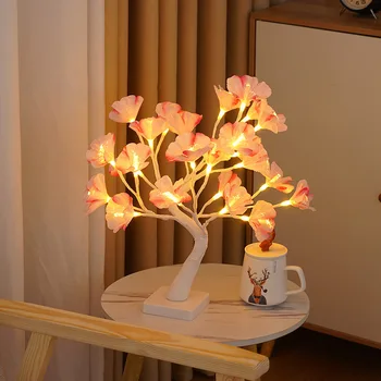 Optický Kvet, Strom Svetlá, LED Vianočné Dekorácie, Svetelné Stromy, Domáce Dekorácie Svetlá, LED Nočné Osvetlenie