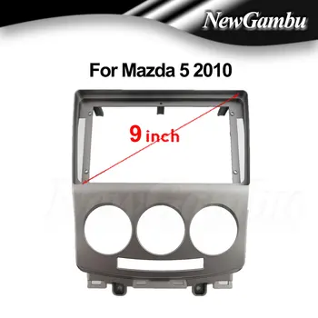 NewGambu 9 Palcový autorádio vhodné Pre Mazda 5 2005 2006 2007-2010 V Rám DVD GPS Mp5 ABS PC Plastu Fascia Tabuli Rovine Rámu