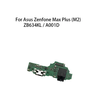 Originálne USB Nabíjanie Port Konektor Dock Konektor Nabíjania Rada Pre Asus Zenfone Max Plus (M2) ZB634KL A001D