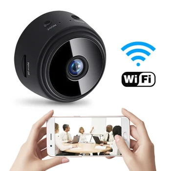 Vysoká Kvalita A9 Mini Kamera Dohľadu IP WiFi 1080p Micro Wireless Motion Detect Nočné Videnie 8-64GB Malé Moniton Cam Espia