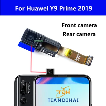 Pre Huawei Y9 Prime 2019 Y9prime Originálne Predné Zadný Fotoaparát Hlavná Smerom Čelnej Malé Zadná Kamera Modul Selfie Flex Kábel