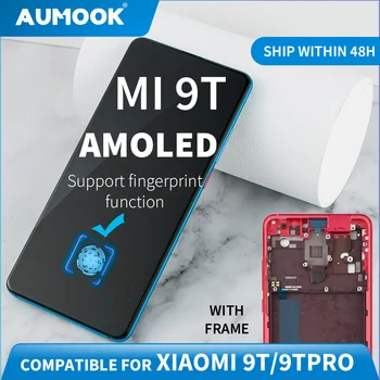 SUPER AMOLED pre Xiao Mi 9T displej LCD dotykový displej S Rámom Digitalizátorom. Montáž pre M 9T pro LCD Redmi K20/k20 pro lcd