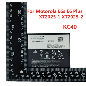 Skutočné 3000mA KC40 Batérie Pre Motorola Moto E6S E6 Plus XT2025-1 XT2025-2 Náhradné Batérie Telefónu kontakty batérie Na Sklade Batterie