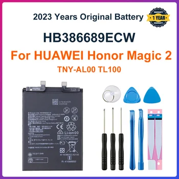 Pôvodný HB386689ECW 3500mAh Batériu Pre HUAWEI Honor Magic 2 TNY-AL00 TL100 Mobilného Telefónu, Batérie+Nástroje