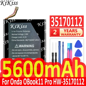 5600mAh KiKiss výkonnú Batériu 35170112 (OBook11 Pro) Pre Onda OBook 11 Pro OBook11 Pro HW-35170112 HW35170112 Batérie