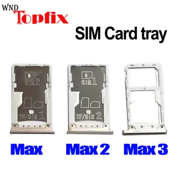 Pre Xiao Mi Max 2 Držiak SIM Karty Zásobník Kartu, Držiak Slot Adaptér Pre Xiao MI Max 3 SIM Crad Zásobník
