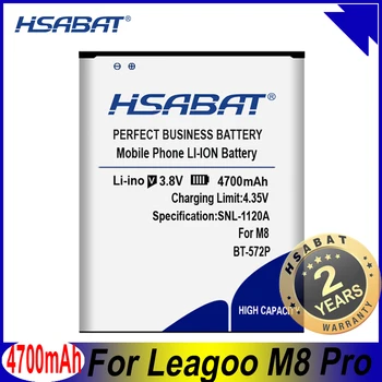 HSABAT BT-572P 4700mAh Pre LEAGOO M8 Batérie Leagoo M8 Pro