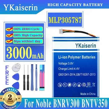 Batérie DR-NK03,MLP305787, S11ND018A pre Barnes&Noble BNRV300,BNTV350,Nook Simple Touch, Jednoduché Dotykové 6 Batterij + Trať Č.