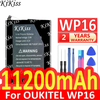 11200mAh KiKiss výkonnú Batériu WP 16 (S95) Pre OUKITEL WP16 Bateria