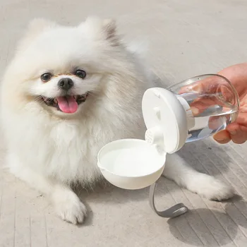 Prenosné Pes Fľaša na Vodu pre Malé Veľké Psy Misy Vonkajšie Chôdza Šteňa Pet Cestovná Fľaša na Vodu Mačka Pitnej Misy Psa Dodávky