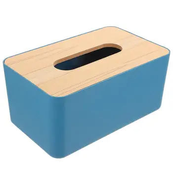 Toaletný Papier Tissue Skladovanie Prípade Ploche Toaletný Papier Pre Domácnosť Obrúsok Box Jednoduché Obrúsok Držiteľ Prípade Kúpeľňa Dodávky Kontajner