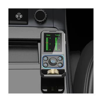 BC83 Dual Rýchle Nabíjanie Auta, Bluetooth, MP3 Prehrávač, FM EQ Regulátor Auto Príslušenstvo