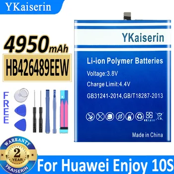 YKaiserin 4950mAh Batériu pre Huawei Y8P (2020) Y8 Prime 2020 Užite si 10S Telefón AQM-AL00 TL00 HB426489EEW Batérie