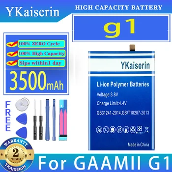YKaiserin Batérie g1 3500mAh Pre GAAMII G1 Mobilného Telefónu, kontakty batérie