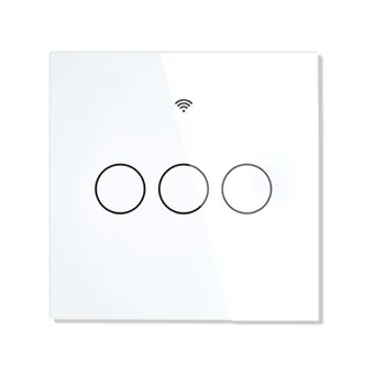 WiFi Smart Light Switch RF433 Č Neutrálny Vodič Jedného Oheň Inteligentný Život Tuya App Control pre Alexa Domovská stránka Google 220V EÚ(3)