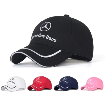 Pre Mercedes Benz Logo W204 W205 W210 W211 W212 W463 Šport Outdoor Voľný čas Hat pánske Nastaviteľné Bavlna šiltovku Osobné