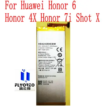 Nové HB4242B4EBW Batériu Pre Huawei Honor 6 Česť 4X Česť 7i Výstrel X Mobilný Telefón
