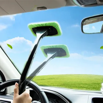 Auto Window Cleaner Kefku Držiak Na Čelné Sklo Čistenie Umývanie Nástroj Vo Vnútri Interiéru Auto Skla Stierač S Dlhou Rukoväťou Auto Príslušenstvo