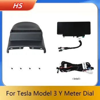 Prístrojový Panel Dotykový Displej Displej Pre Tesla Model 3 Y Palubná Doska Upgrade Úprava Auto Príslušenstvo