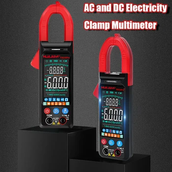 Digitálny Svorka Multimeter Ammeter AC DC Napätie Prúd Tester Automatické Inteligentné Multimeter s Vysokou Presnosťou Svorka Meter
