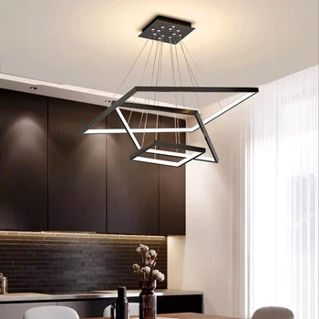 Moderné domova balíku led svetlá prívesok svetlo lampy pre obývacia izba Lustre pre jedáleň, závesné svetlo, vnútorné osvetlenie