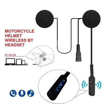 Motocykel Bluetooth5.0 Helmy, Slúchadlá Bezdrôtové Hands-free hovoru Auta Stereo Anti-interferencie Vodotesný Prehrávač Hudby Reproduktor