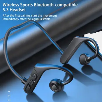 Široký Kompatibilné Športové Slúchadlá Ľahká Bezdrôtová Slúchadlá Ear Visí Bluetooth-kompatibilné 5.3 Slúchadlá Počúvanie Hudby
